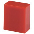 F1203 - CAP PUSHBUTTON RECTANGULAR RED