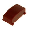 1630008 - CAP PUSHBUTTON RECTANGULAR RED