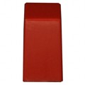 G004R - CAP PUSHBUTTON SQUARE RED