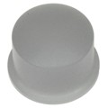 1U16 - CAP TACTILE ROUND FROSTED WHITE