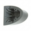 1V03 - CAP TACTILE TRIANGULAR GRAY