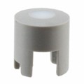 1LS036-12.0 - CAP TACT RND GRAY/FROST WHT LENS