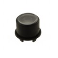 1FS091 - CAP TACTILE ROUND BLK/TRANS LENS