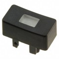 1Q091 - CAP TACT RECT BLK/TRANS LENS