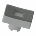 1QS031 - CAP TACTILE RECT GRAY/TRANS LENS