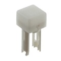 18-952.9 - LENS WHITE 7,3X7,3 PLASTIC TRANS