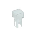19-951.9 - LENS WHITE 7,3X7,3 PLASTIC TRANS