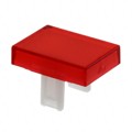 31-903.2 - LENS RED FLAT 15.2X21.2 PLASTIC
