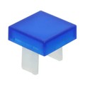 31-951.6 - LENS BLUE FLAT 15.2X15.2 PLASTIC