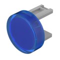 01-983.6 - LENS BLUE FLAT D15.8 PLASTIC TRA