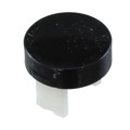 01-931.0 - LENS BLACK FLAT D15.8 PLASTIC OP