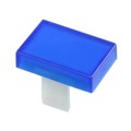 01-982.6 - LENS BLUE FLAT 12.8X18.8 PLASTIC