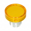 51-933.4 - LENS YELLOW FLAT D15.8 PLASTIC T
