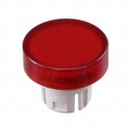 51-931.2 - LENS RED FLAT D15.8 PLASTIC TRAN