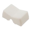 AML54-F10W - CAP ROCKER RECTANGULAR WHITE