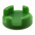 1SS02-08.0 - CAP TACTILE ROUND GREEN