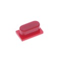 BTNK0340 - CAP TACTILE OVAL RED