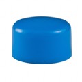 AT422G - CAP PUSHBUTTON ROUND BLUE
