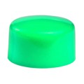 AT422F - CAP PUSHBUTTON ROUND GREEN