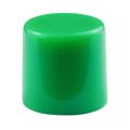 AT443F - CAP PUSHBUTTON ROUND GREEN