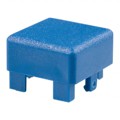 BTND660F - CAP PUSHBUTTON SQUARE BLUE
