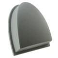 1VS03 - CAP TACTILE TRIANGULAR GRAY
