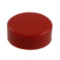 C92 - CAP PUSHBUTTON ROUND RED
