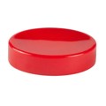 AT454C - CAP PUSHBUTTON ROUND RED