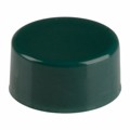 465806000 - CAP PUSHBUTTON ROUND GREEN