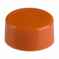 465804000 - CAP PUSHBUTTON ROUND ORANGE