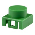 K12P BK 1.5 2.5N - CAP TACTILE ROUND GREEN
