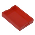 AT4116C - CAP PUSHBUTTON RECTANGULAR RED