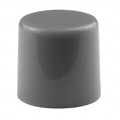 AT443H - CAP PUSHBUTTON ROUND GRAY