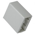 F1202 - CAP PUSHBUTTON RECTANGULAR WHITE