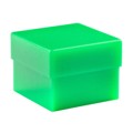 AT465F - CAP PUSHBUTTON SQUARE GREEN