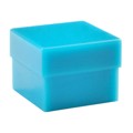 AT465G - CAP PUSHBUTTON SQUARE BLUE