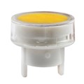 AT488JE - CAP PUSHBUTTON ROUND CLEAR/YEL