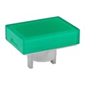 AT4021FF - CAP PUSHBUTTON RECTANGULAR GREEN