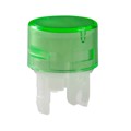 AT4167FB - CAP PUSHBUTTON ROUND GREEN/WHITE