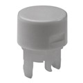 AT4036B - CAP PUSHBUTTON ROUND WHITE
