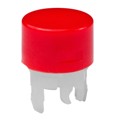 AT4036C - CAP PUSHBUTTON ROUND RED