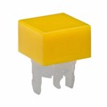 AT4035E - CAP PUSHBUTTON SQUARE YELLOW