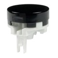 AT4017A - CAP PUSHBUTTON ROUND BLACK