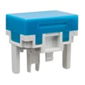 AT4030G - CAP PUSHBUTTON RECTANGULAR BLUE