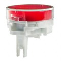 AT4178JC - CAP PUSHBUTTON ROUND CLEAR/RED