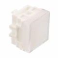 AT4162JB - CAP PUSHBUTTON SQUARE CLEAR/WHT