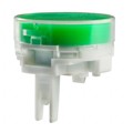 AT4013JF - CAP PUSHBUTTON ROUND CLEAR/GREEN