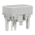 AT4026BJ - CAP PUSHBUTTON RECTANGULAR WHITE