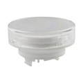 AT4165JB - CAP PUSHBUTTON ROUND CLEAR/WHITE