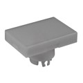 AT3003BB - CAP PUSHBUTTON RECTANGULAR WHITE